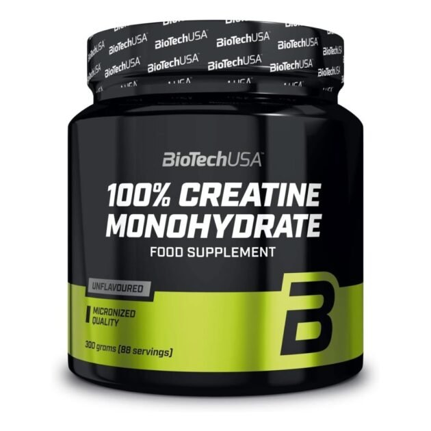 100% Creatine Monohydrate 300g - 100 % كرياتين مونوهيدرات