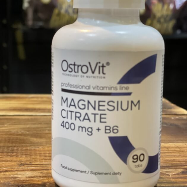 Magnisum citrate + vitamin b6 
90 tb 
Ostro vit nutrition 🇵🇱🇵🇱
